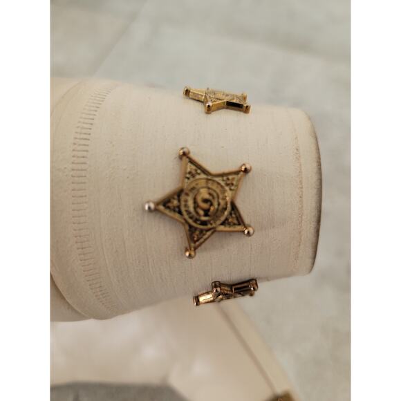 Chanel Beige Leather Paris Dallas Metal Cap Toe Thigh High Boots/Bootie Sz. 40 - Picture 15 of 16